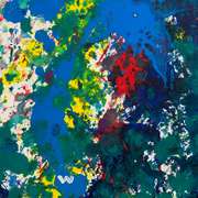 Abstract 4 by Wyland Original
