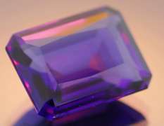 Super rich 29.07ct top violet hue created Amethyst