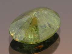 Super rare rich green 5.36ct untreated Demantoid garnet