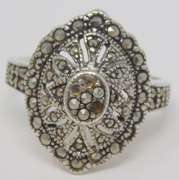 Group Lot of 5 Sterling Silver Rings