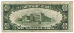 1934-A Series $10 North Africa Silver Certificate note