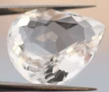Gem grade 19.66ct pear cut Quartz