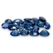 Heated only! 7.88ct Royal blue Sapphire set