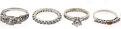 Lot of 11 Sterling Silver Rings