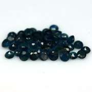 Heated only! 7.39ct Royal blue Sapphire set from Madagascar
