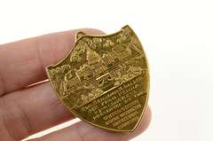 14K Yellow Gold 1932 Congressional Bicentennial Medal Charm/Pendant
