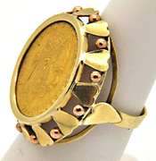 22K YELLOW GOLD RING
