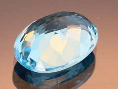 Impressive 7.53ct 10x14mm top Swiss blue Topaz