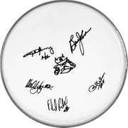 AC/DC Facsimile Signed Drumhead