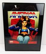 America Marvel Comic #1 Framed Cover Print