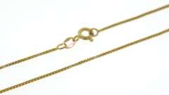 Wonderful 21kt Box Link Chain Necklace
