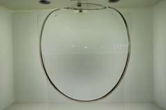 Italian Sterling Silver Omega Chain Necklace