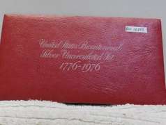 1976 Silver 3 pc BiCentennial Set - Unc, GEM