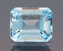 Vibrant 5.43ct 9x11mm emerald cut Topaz
