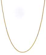 Wonderful 21kt Box Link Chain Necklace
