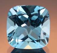 Huge! 12.62ct radiant cut Swiss blue Topaz