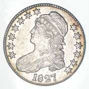 1827 Capped Bust Half Dollar