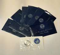 11 Blue Pack Ike Silver Dollars