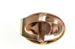 14K Yellow Gold Retro Art Nouveau Diamond Ornate Dress Pin/Brooch