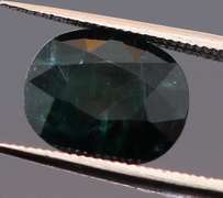 Deep blue green 3.06ct untreated Grandidierite