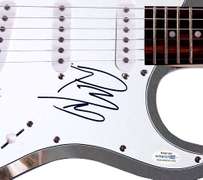 Post Malone Autographed Custom Photo Guitar