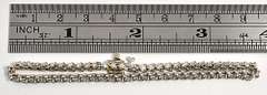 Feminine Straight Line WG Diamond Bracelet