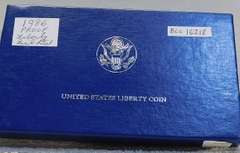 1986 PROOF Liberty  Silver Dollar