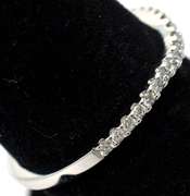 Sweet Diamond Band in 14KT White Gold