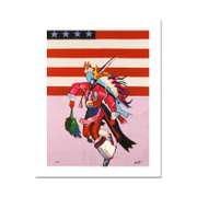 Fancy Dancer with Flag by Nieto, John