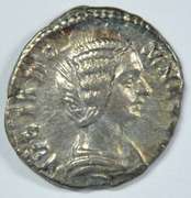 Near Mint Julia Doman Roman Silver Denarius, 193-211AD