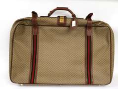 Vintage Autnetic Gucci Suitcase