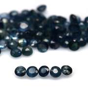 Natural 7.68ct royal blue Sapphire set