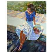 Thinking It Over by Behrens (1933-2014)