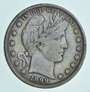 1899 Barber Half Dollar