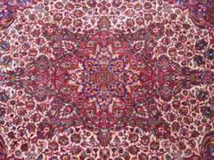 Fascinating Wool/Silk Qum Design 4.3x6.6