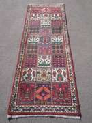Handmade Indo Bakhtiari Design 2.11x8.0