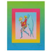 Tip Toe Floating on Blends by Peter Max