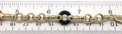 Gorgeous 14kt YG Multi-Color Gemstone Ring Station Bracelet