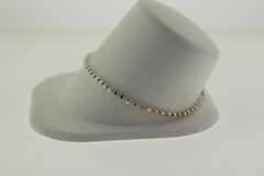 Italian Milor Sterling Silver Ball Chain Bracelet