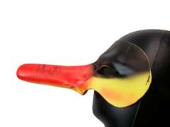 Malcolm McDowell Autographed Clockwork Orange Mask ACOA Witness