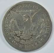 Key date 1883-CC Morgan Silver Dollar in circ