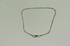 Italian Milor Sterling Silver Ball Chain Bracelet