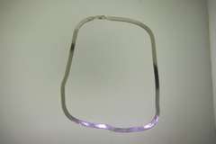 Sterling Silver Italian Flat Chain