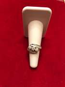 14K WHITE GOLD LADIES DIAMOND RING