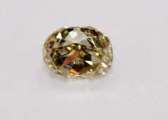 Winking Natural Yellow Diamond - 0.38 ct.