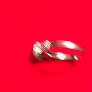 LADIES 14K WHITE GOLD DIAMOND RING