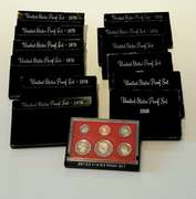 2 Each 1975-6 1978-1981 US Proof Sets