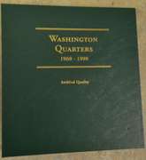 Estate Lot Of Coin Books With Coins