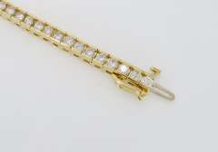 Channel Set 5.50ctw Diamond Tennis Bracelet