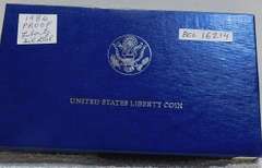 1986 PROOF Liberty  Silver Dollar